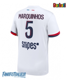 Paris Saint-Germain Marquinhos #5 Tricou Fotbal Replică 2025-26 Barbati Deplasare